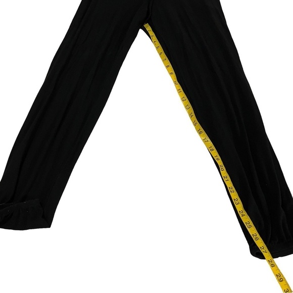 BECCA Sleeveless One Piece Jumpsuit with cutouts at Back Black M - Picture 11 of 13